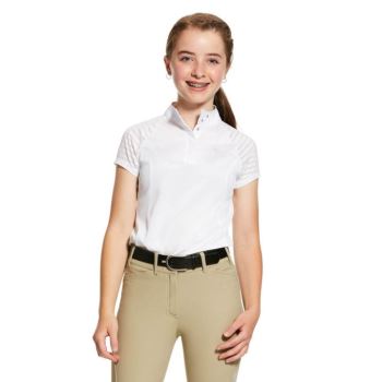 Ariat Aptos Vent Show Shirt Bele | q1unl6WJ