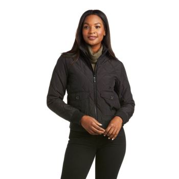 Ariat Atlas Bomber Jacket Črne | TktbRfC4