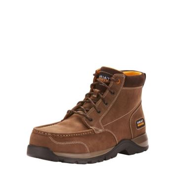 Ariat Edge LTE Chukka Composite Toe Work Boot Temno Rjave | M2Syqokw
