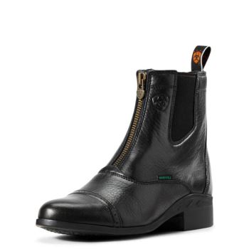 Ariat Heritage Breeze Zip Paddock Boot Črne | EFy6I3Sv