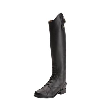 Ariat Heritage Contour Field Zip Tall Riding Boot Črne | W2LP3VbT