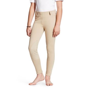 Ariat Heritage Knit Knee Patch Breech Rjave | WvBXh04s