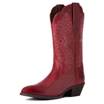 Ariat Heritage R Toe StretchFit Western Boot Rdeče | k1YWKC6m