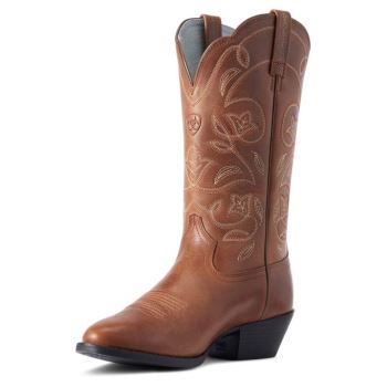 Ariat Heritage R Toe Western Boot Russet Rebel | QF4omHP2