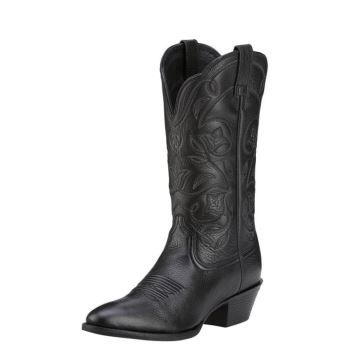 Ariat Heritage R Toe Western Boot Črne Rjave | DZEdSKlx