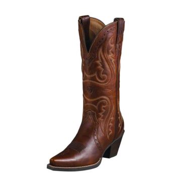 Ariat Heritage Western X Toe Western Boot Vintage Carmel | gAPlvERJ