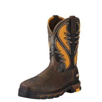 Ariat Intrepid VentTEK Composite Toe Work Boot Rjave | 5kn8ZhVL