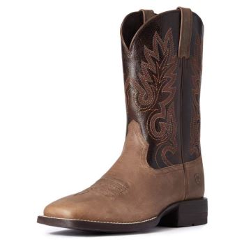 Ariat Layton Western Boot Rjave | R1wEqvEB