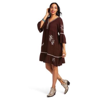 Ariat Stories Dress Temno | eXDyAOki