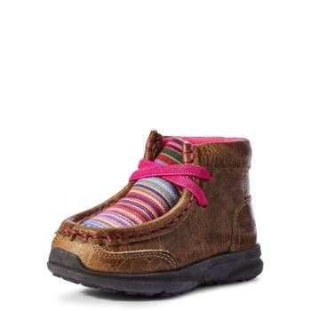 Ariat Toddler Lil' Stompers Aurora Spitfire Rjave | MDHvzArL