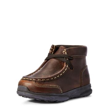 Ariat Toddler Lil' Stompers Garrison Spitfire Rjave | MyYpCmhE