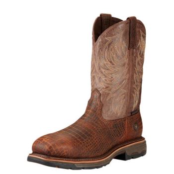 Ariat WorkHog Composite Toe Work Boot Rjave | zDmobBXD